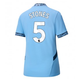 Dámské fotbalový oblečení Manchester City John Stones #5 Domácí košile 2024-25 Krátkým Rukávem